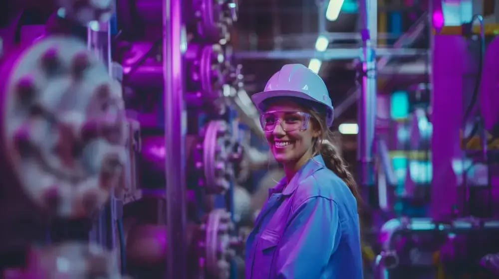 professionista hse in azienda industriale
