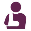 icone risolvo_modifiche_viola_Infortuni e Medicazioni